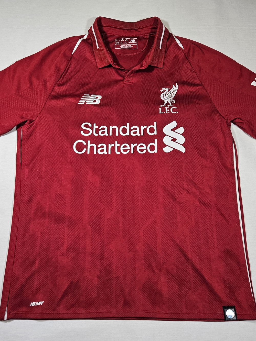 ​Liverpool FC Men's Jersey 2018-19 Home New Balance #23 Small Soccer Kit
